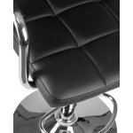 Стул барный DOBRIN KRUGER ARM, чёрный