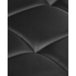 Стул барный DOBRIN KRUGER ARM, чёрный