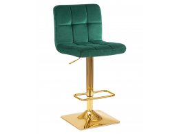 Стул барный DOBRIN GOLDIE, зеленый велюр (MJ9-88)