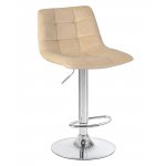 Набор 2 шт Стул барный DOBRIN TAILOR, бежевый велюр (MJ9-10)