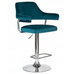 Стул барный DOBRIN CHARLY, морской волны велюр (MJ9-99)