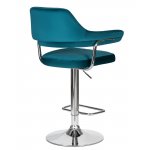 Стул барный DOBRIN CHARLY, морской волны велюр (MJ9-99)