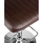 Стул барный DOBRIN CHARLY, коричневый