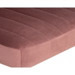 Стул барный DOBRIN CHARLY GOLD, розовый велюр (MJ9-32)