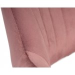 Стул барный DOBRIN CHARLY GOLD, розовый велюр (MJ9-32)