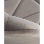 Набор 2 шт Стул барный DOBRIN BARNY, серый велюр (MJ9-75)