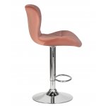 Набор 2 шт Стул барный DOBRIN BARNY, пудрово-розовый велюр (MJ9-32)