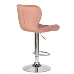 Набор 2 шт Стул барный DOBRIN BARNY, пудрово-розовый велюр (MJ9-32)