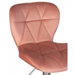 Набор 2 шт Стул барный DOBRIN BARNY, пудрово-розовый велюр (MJ9-32)