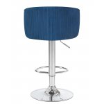 Стул барный DOBRIN DARCY, синий велюр (1922-20) Стул барный DOBRIN DARCY, синий велюр (1922-20)