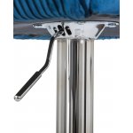 Стул барный DOBRIN DARCY, синий велюр (1922-20) Стул барный DOBRIN DARCY, синий велюр (1922-20)