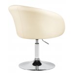 Кресло дизайнерское DOBRIN EDISON, кремовый