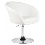 Кресло дизайнерское DOBRIN EDISON, белый Кресло дизайнерское DOBRIN EDISON, белый