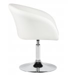 Кресло дизайнерское DOBRIN EDISON, белый Кресло дизайнерское DOBRIN EDISON, белый