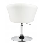 Кресло дизайнерское DOBRIN EDISON, белый Кресло дизайнерское DOBRIN EDISON, белый