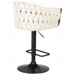 Набор 2 шт Стул барный DOBRIN LEON, кремовая ткань (LAR 275-33)