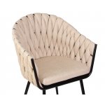 Набор 2 шт Стул обеденный DOBRIN MATILDA, бежевая ткань (LAR 275-1)