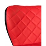 Набор 2 шт Офисное кресло для персонала DOBRIN RORY, красно-чёрный