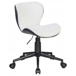 Набор 2 шт Офисное кресло для персонала DOBRIN RORY, бело-чёрный