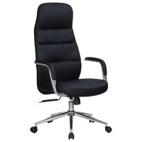 Офисное кресло для руководителей DOBRIN NERO, черный (RXT051-21)