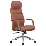 Офисное кресло для руководителей DOBRIN NERO, кирпичный (RXT051-13)