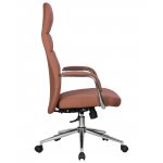 Офисное кресло для руководителей DOBRIN NERO, кирпичный (RXT051-13)