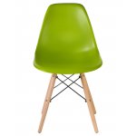 Набор 4 шт Стул обеденный DOBRIN DSW, ножки светлый бук, цвет салатовый (G-08)