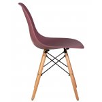 Набор 4 шт Стул обеденный DOBRIN DSW, ножки светлый бук, цвет пыльная роза (NX-P-11)