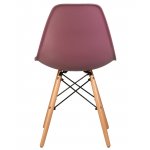 Набор 4 шт Стул обеденный DOBRIN DSW, ножки светлый бук, цвет пыльная роза (NX-P-11)