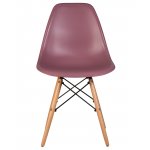 Набор 4 шт Стул обеденный DOBRIN DSW, ножки светлый бук, цвет пыльная роза (NX-P-11)