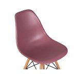 Набор 4 шт Стул обеденный DOBRIN DSW, ножки светлый бук, цвет пыльная роза (NX-P-11)