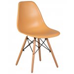 Набор 4 шт Стул обеденный DOBRIN DSW, ножки светлый бук, цвет персиковый (NX-Y-06)