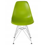 Стул обеденный DOBRIN DSR, ножки хром, цвет салатовый (G-08)
