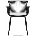 Стул обеденный DOBRIN ROSS, черный (B-03) без подушки