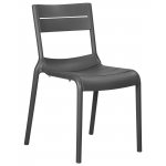 Набор 4 шт Стул обеденный DOBRIN TIM, темно-серый (GR-04)