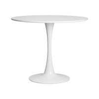 Стол обеденный MIA, белая столешница, белое основание