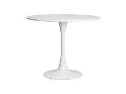 Стол обеденный MIA, белая столешница, белое основание