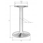 Подстолье обеденное DOBRIN GREG