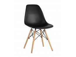 Стул Eames Style DSW черный (разборный каркас)