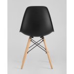 Стул Eames Style DSW черный (разборный каркас)