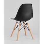 Стул Eames Style DSW черный x4 (разборный каркас)