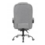 Кресло руководителя TopChairs President NEW серое в ткани Кресло руководителя TopChairs President NEW серое в ткани