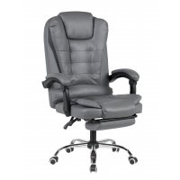 Кресло руководителя TopChairs President NEW серое