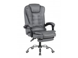 Кресло руководителя TopChairs President NEW серое