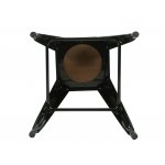 Стул барный TOLIX черный глянцевый + темное дерево KD 4 шт.