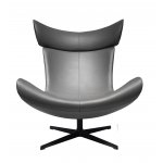 Кресло TORO серый, экокожа