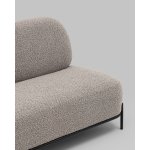 Диван Стоун new ткань букле серо-бежевый