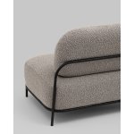 Диван Стоун new ткань букле серо-бежевый