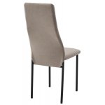 Стул МОНАКО Marseille-13 Латте, велюр / черный каркас M-City