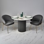 Стол Aura D110, керамогранит Ravena Natural мрамор Стол Aura D110, керамогранит Ravena Natural мрамор